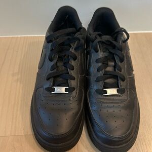 Youth Nike Air Force 1 Black